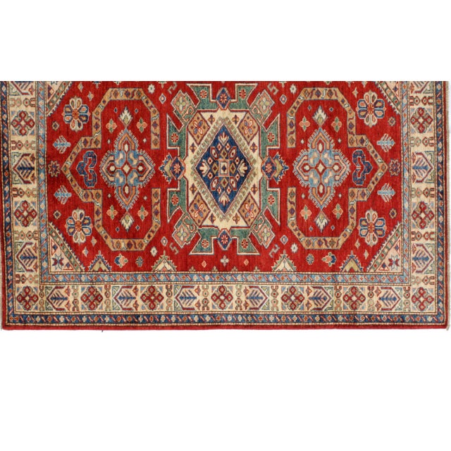Khotan Ghanzi Wool Rug - 4' X 5'6" For Sale In New York - Image 6 of 10