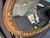Excellent condition- Authentic JA Olson ornate oval mirror from Winona, Mississippi. 22”H x 40”W Glass in mint...