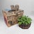 Red Japanese Tea Chest Covered with Newspaper, 1960s For Sale - Image 8 of 14