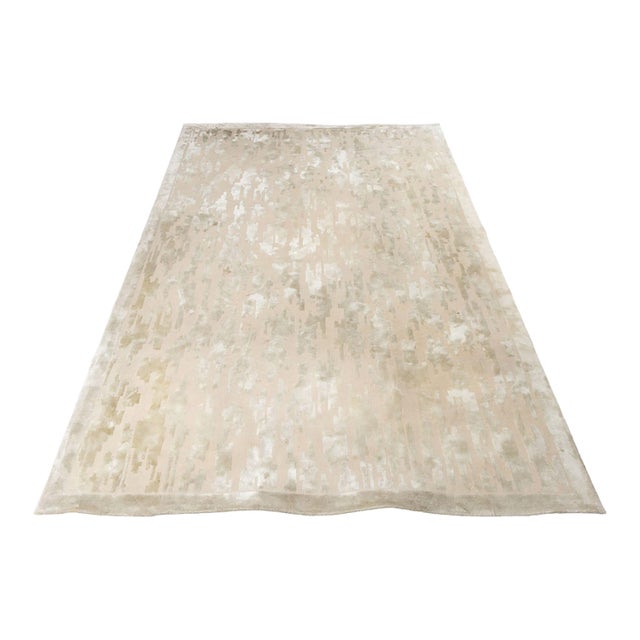Edward Fields "Cloud Cover" Wool and Silk Carpet, 15' X 9' For Sale