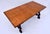 Spanish Colonial Dining Table, Hand-Carved Oak & Iron, Early 20th C. For Sale - Image 4 of 18