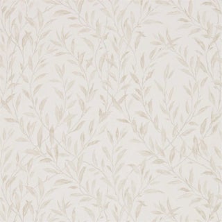 Sanderson Osier Wallpaper in Ivory/Stone - a Sample For Sale