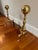 Howes-Marked Brass Fireplace Tool Set and Stand With Cannonball Andirons, Made in Usa For Sale - Image 9 of 13