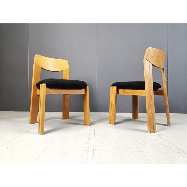 Brutalist Dining Chairs, 1970s, Set of 6 For Sale - Image 9 of 12