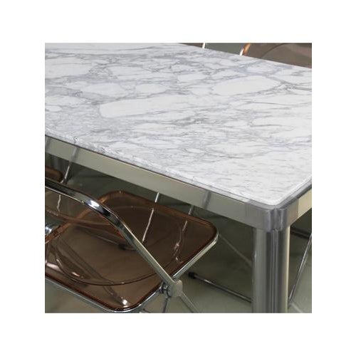 Rectangular Marble Table, Italy, 1960s For Sale - Image 12 of 13