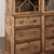Brown Large English Bleached Oak Bookcase Display Cabinet With Glass Doors, Circa 1900 For Sale - Image 8 of 12