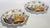 1970s Trays Pair Chinese Tobacco Leaf Porcelain For Sale - Image 5 of 12