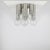 Ceiling Chandelier in Metal and Glass, Italy, 1970s For Sale - Image 10 of 10
