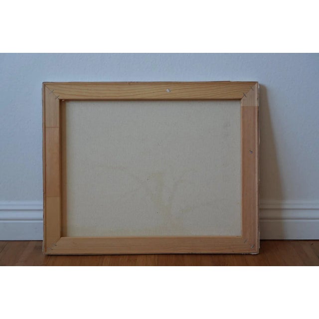 1990s 1990s Sunset Landscape Painting Wall Art - Original Acrylic Art by Randall Seals 16x20 Inches For Sale - Image 5 of 5