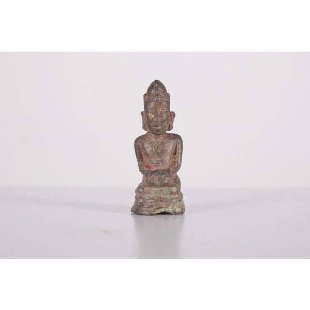 Myanmar Mon Artist, Figurative Sculpture, Kingdom of Hanthawaddy, Bronze For Sale - Image 8 of 8