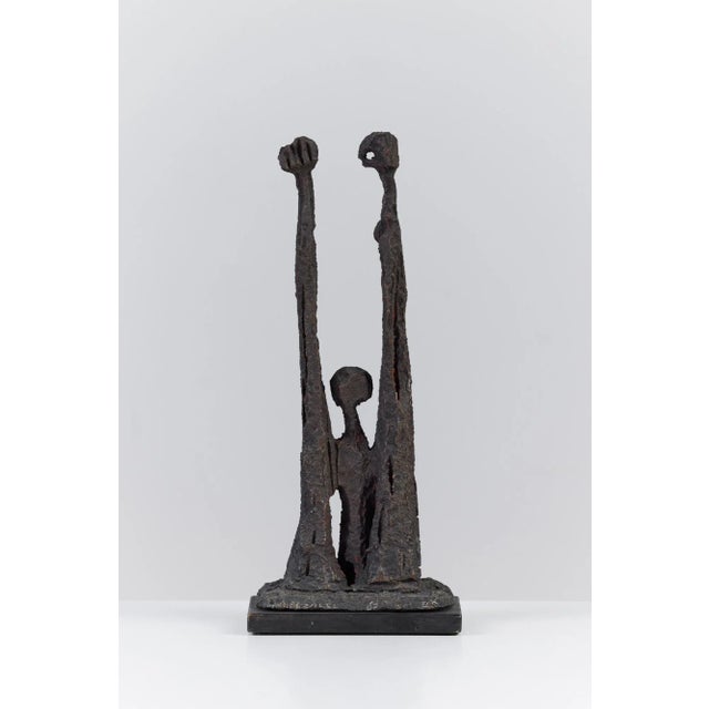 Aharon Bezalel Aharon Bezalel Cast Bronze Sculpture For Sale - Image 4 of 13