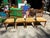 1970s Fluted Neoclassical Design Dining Chairs Entertaining Style- Set of 4 For Sale In Atlanta - Image 6 of 12