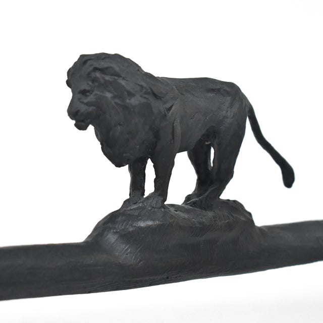 Tom Corbin Bronze Coffee Table in the Manner of Giacometti For Sale In Chicago - Image 6 of 12