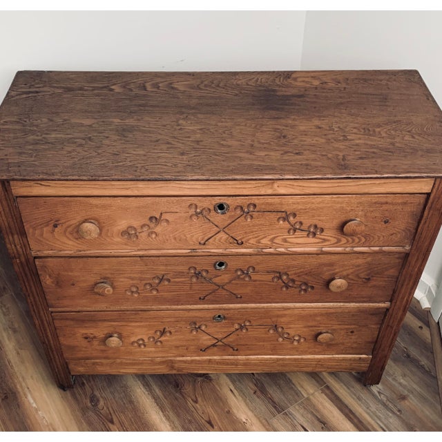Victorian Charming Antique Eastlake Dresser Chest Sideboard Bar For Sale - Image 3 of 12