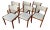 Mid-Century Danish Modern Dining Chairs by j.l. Moller-Hojbjerg, Denmark. Set of Six For Sale
