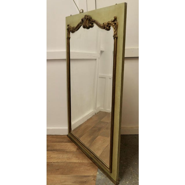 Goldenrod French Gilt Framed Mirror For Sale - Image 8 of 12