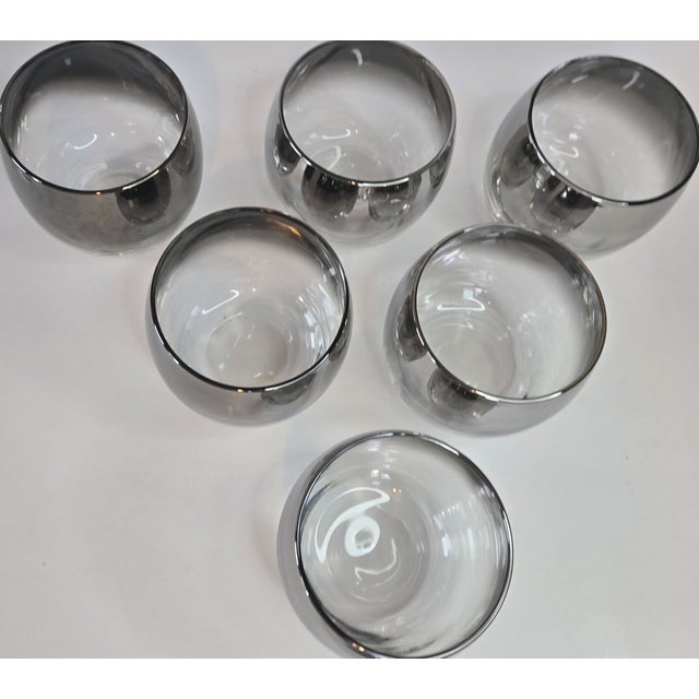 Dorothy Thorpe Style Lowballs- Set of Six For Sale - Image 11 of 13