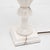 White Antique Italian Marble Table Lamps, 1930, Set of 2 For Sale - Image 8 of 9