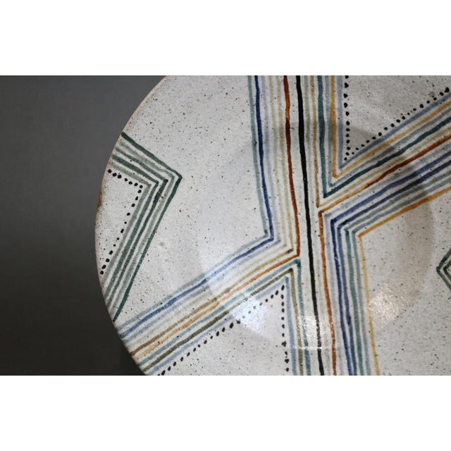 Vintage Ceramic Decorative Bowl by Bruno Gambone, 1970s For Sale - Image 12 of 15