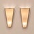 1970s Italian Sconces Brass Plexiglass Stilux Style Wall Lights - Pair For Sale - Image 6 of 8