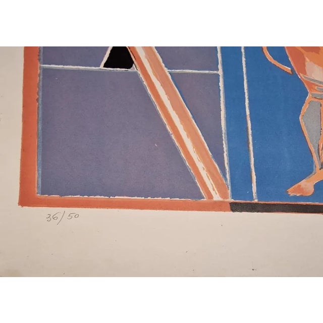 G. Canali, Figurative Composition, 1970s, Lithograph For Sale - Image 7 of 9