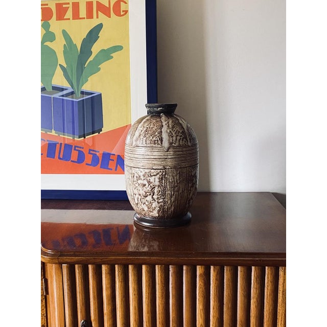 Art Deco Ceramic Vase by Louis Auguste Dage, 1930 For Sale - Image 13 of 18