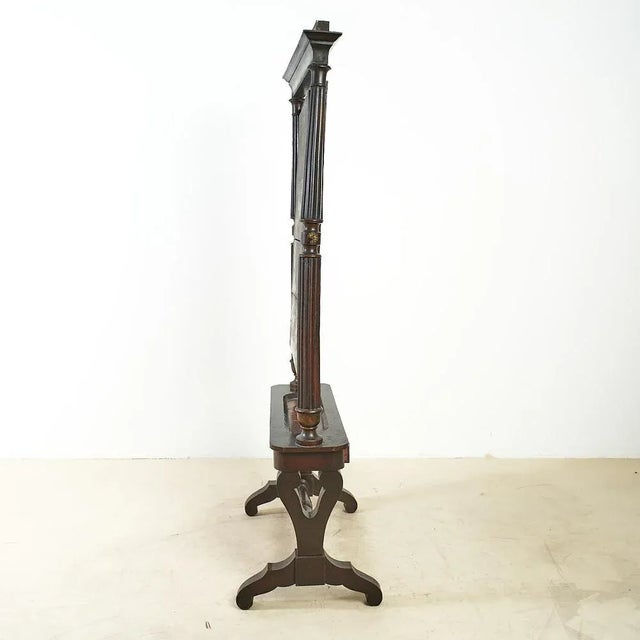 Glass Wall Divider in Walnut from Carlo X For Sale - Image 7 of 13