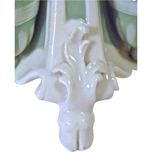 19th Century Antique Tiered Porcelain Classical Epergne For Sale - Image 5 of 7