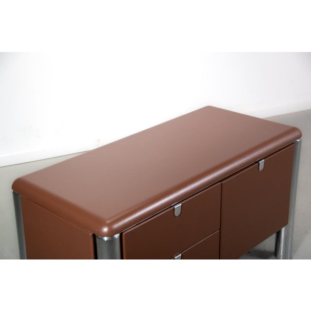 No. 3055D Table Desk and No. 3076 Credenza from KnollStudio, 1988 For Sale - Image 14 of 18