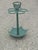 Green Cast Iron Umbrella Stand with Handle, 1920s For Sale - Image 10 of 12