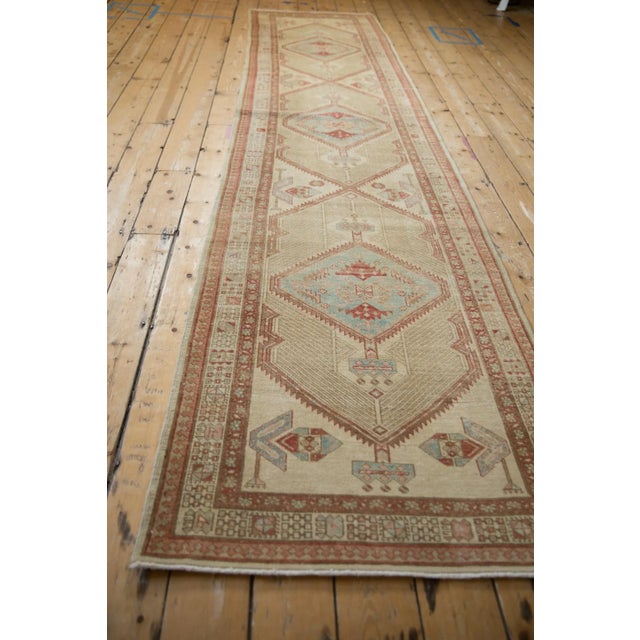 Vintage Distressed Serab Rug Runner - 3' X 12'9" For Sale In New York - Image 6 of 11