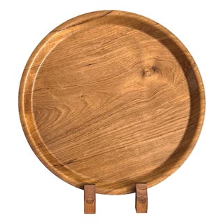 1970s Japanese Bentwood Teak Tray For Sale