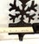 Modern Lot of 2 Wrought Iron Black Mantel Ornament/Stocking Hangers 1990-1999 For Sale - Image 3 of 3