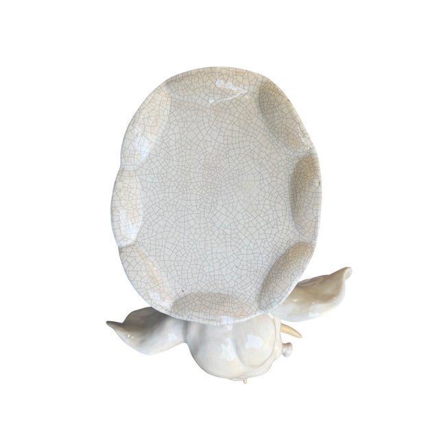 Late 20th Century Chinoiserie / Palm Beach Elephant Plant Stand For Sale - Image 9 of 12