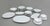 Supremely elegant Form 2000 porcelain dinnerware has a timeless look that will never go out of style. This large 45 piece...