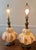 Mid 20th Century Carl Falkestein Bubble Regency Beaded Lamps - a Pair For Sale - Image 4 of 12