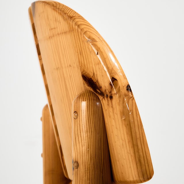 Pine Dining Set by Rainer Daumiller for Hirtshals Savvaerk, Set of 7 For Sale - Image 11 of 18