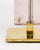 2020s Single Venetian Glass, Pink and Gold Slab Lamp, Murano For Sale - Image 5 of 11