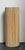 Vintage Ribbed Wood and Rattan Small Pedestal For Sale - Image 14 of 15