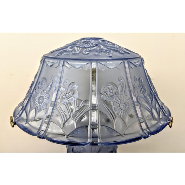 Art Deco French Art Deco Table Lamp Signed Lorrain Nancy France For Sale - Image 3 of 11