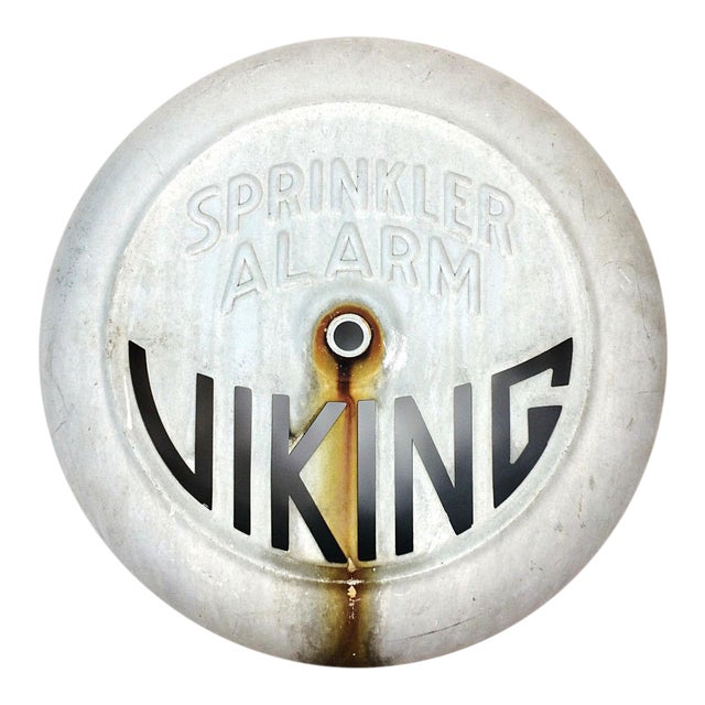 Vintage Viking Sprinkler Alarm Fire Bell Cover Chairish