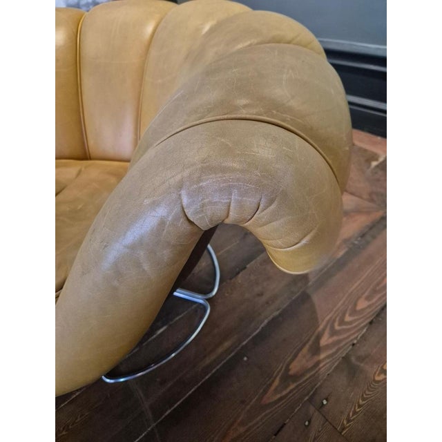 Mid-Century Scandinavian Easy Chair Model Sorry attributed to Overman Ab Sweden, 1967 For Sale - Image 10 of 11