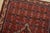 Hamedan Rug 3’5” X 4’10” Red Wool Vintage Tribal Hand-Knotted Carpet For Sale In Philadelphia - Image 6 of 11