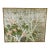 Massive Mid-Century Modern Lee Reynolds Botanical Oil Painting in Gold Gilt Faux Bamboo Wood Frame For Sale