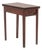 George III Mahogany Fold-Over Gate Leg Table For Sale
