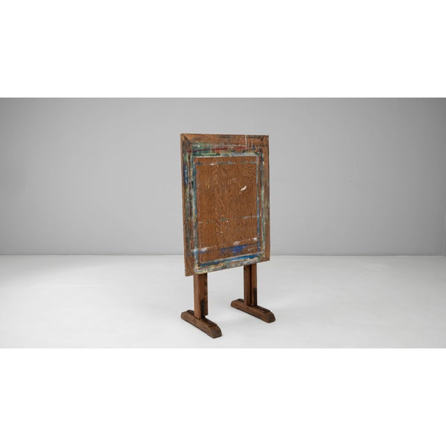 20th Century French Wooden Artist's Easel with Adjustable Tilt For Sale - Image 10 of 18