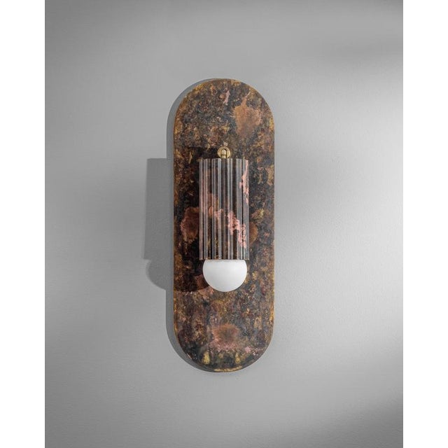 Gold Vesta Flex Wall Sconce by Schwung For Sale - Image 8 of 18