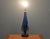 A mid century modern blue and purple Sommerso Murano glass table lamp by Flavio Poli. Made in Italy. Circa 1960’s....
