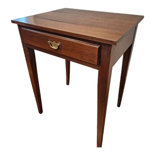 Mid 20th Century American Federal Cherry Side Table For Sale