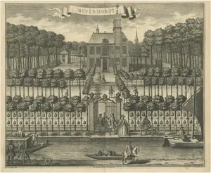G.v. Giessen, Binckhorst Castle, The Hague, Print